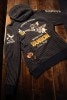VANSON×Tom and Jerry　トムとジェリーコラボ　TJV-2304 裏毛フロントZipパーカー　ウォバッシュ