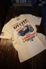 エフ商会　カミナリ　KMT-227 ヨンヒャクキラー　Tシャツ　RZ250　オフホワイト|カミナリ|エフ商会