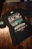 エフ商会　カミナリ　KMT-232　元祖走り屋　TE27　レビン　Tシャツ　トレノ　ブラック
