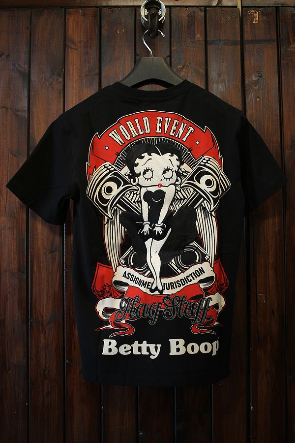 FLAG STAFFフラッグスタッフ×BETTY BOOP 432021 BETTYビックツイン柄
