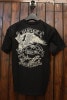 VANSON　バンソン　NVST-2301　天竺半袖Tee　天竺半袖Tee  刺繍イーグルＴシャツ　ブラック