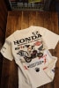 PANDIESTA JAPAN　パンディエスタ　523508 HONDA×PANDIESTA CB400FOUR Tee 刺繍Ｔシャツ　ホワイト|HONDA×PANDIESTA|PANDIESTA