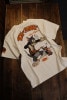 VANSON×Tom and Jerry　トムとジェリーコラボ　　TJV-2320　天竺半袖Tee　ペンキ　オフホワイト|VANSON　コラボ|VANSON