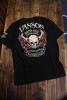 VANSON　バンソン　NVST-2320　天竺半袖Tee スカル刺繍　Tシャツ　ブラック