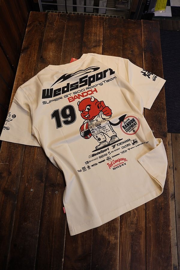 エフ商会 WEDSSPORTS×TEDMANテッドマン×カミナリコラボ WSBT-06 抜染