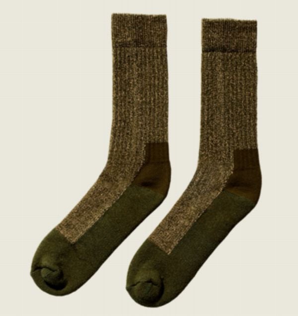 RED WING åɥ󥰡97643  DEEP TOE-CAPPED WOOL SOCKS / OLIVE ǥץȥåץ 륽å / ꡼֡֡ĥå