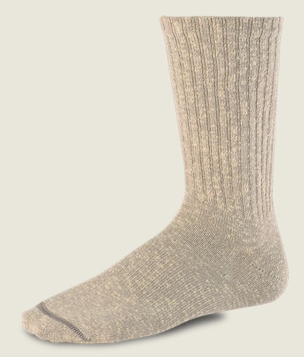 RED WING åɥ󥰡97669 OVER-DYED TONAL COTTON RAGG CREW / CREAM Сɥȡʥ åȥ饰롼 / ꡼ࡡ֡ĥå