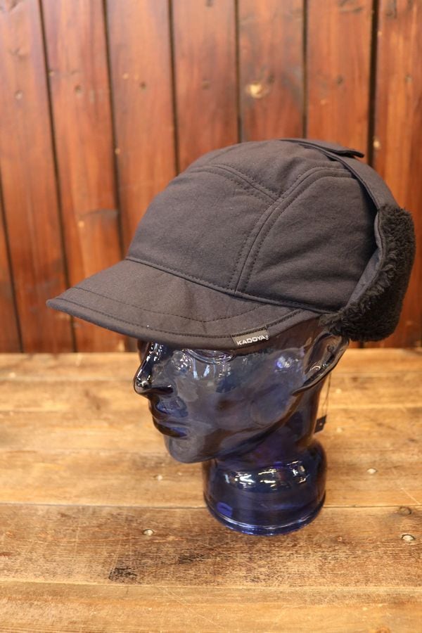 カドヤ(KADOYA) ALTER KEIS FLIGHT CAP 防寒フライトキャップ ブラック