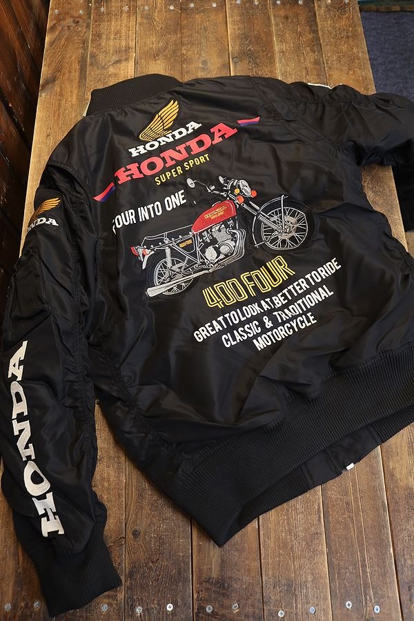 HONDA CB400FOUR ナイロンジャケット ホンダの新作ウェアをチェック