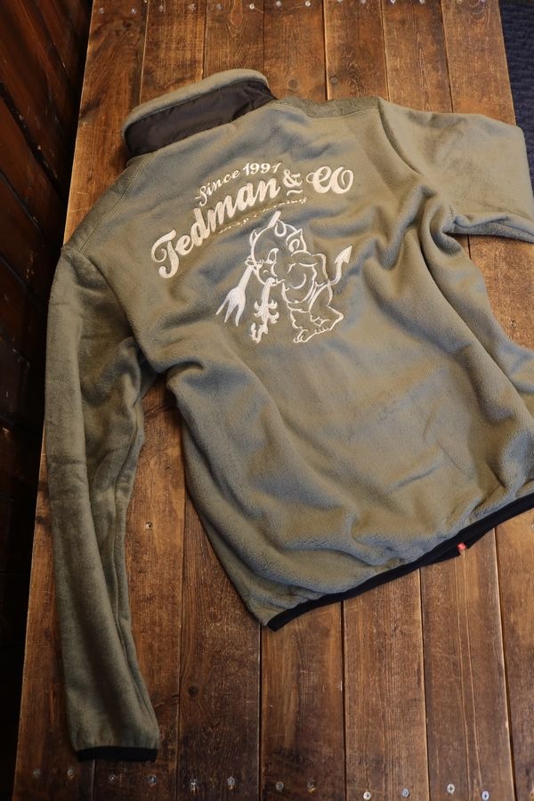 エフ商会 TEDMAN(テッドマン) TDFJ-100 フリースジャケット グリーン