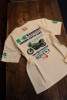 エフ商会　カミナリ　KMT-234 1st レプリカ　Tシャツ　Z1000R2？　ローソン？　KAWASAKI　オフホワイト