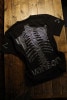 VANSON　バンソン　NVST-2411　50周年ベア天半袖Tee ラインストーン　50周年ドッグタグ付き ブラック
