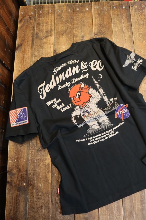エフ商会 TEDMAN テッドマン TDSS-568 PROGRAM“LOR” コットンTシャツ