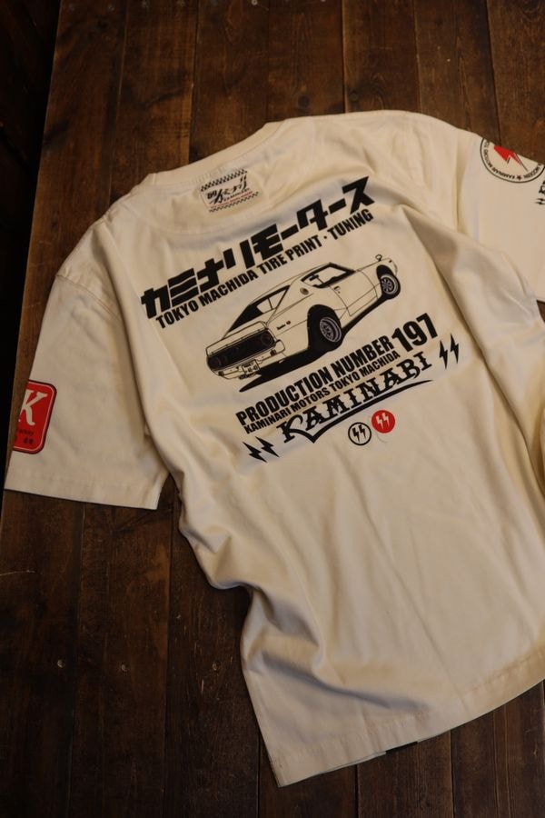 エフ商会 カミナリ KMT-243 ケンメリGTR Tシャツ 日産 プリンス 