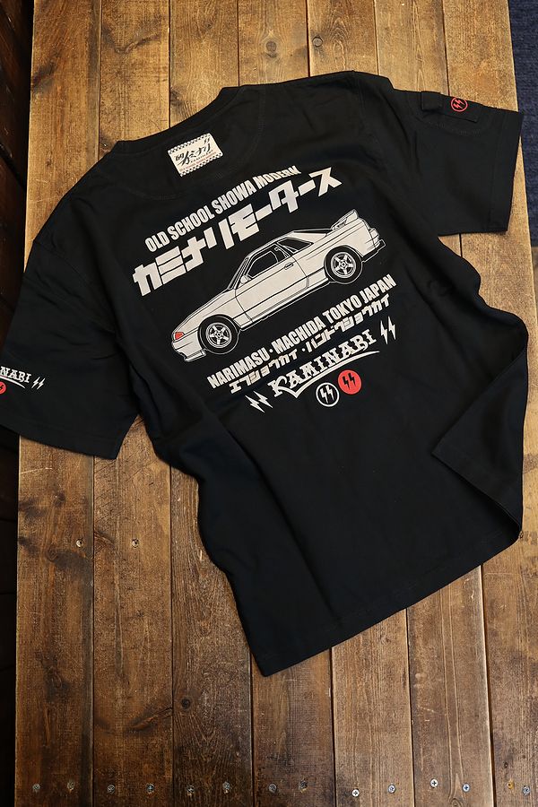 エフ商会 カミナリ KMT-256 R32 日産 スカイライン GTR Tシャツ