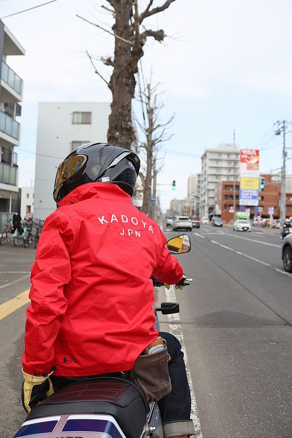 カドヤ(KADOYA) K'S LEATHER&K'S PRODUCT KR-WORK KR-ワーク レッド