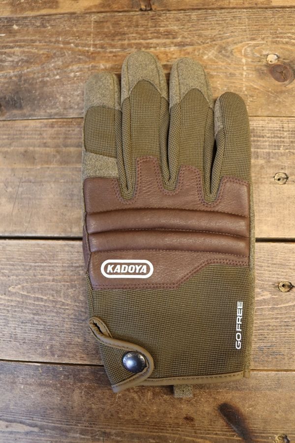 KADOYA カドヤ ROAD STAR-SHORT サイズ：LL レザーグローブ グローブ