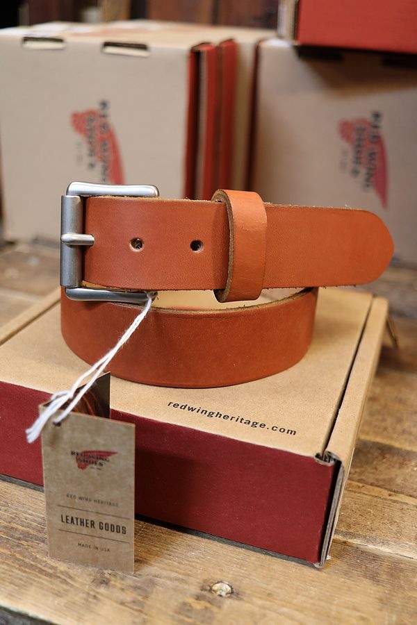 RED WING レッドウイング 96545 Red Wing Leather Belt / Oro