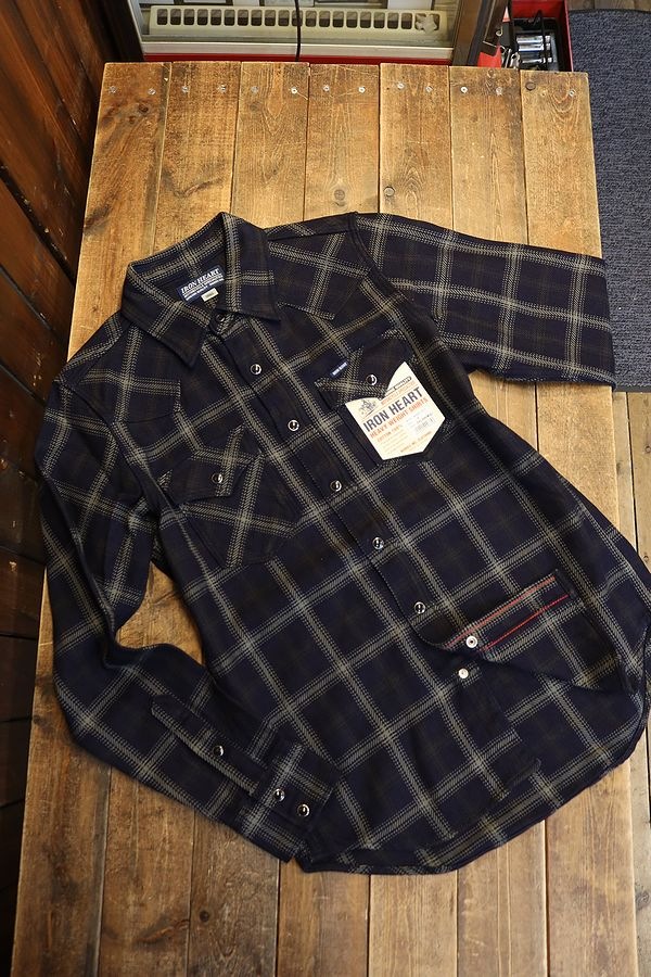 IRON HEART アイアンハート カルゼ ウエスタンシャツ サイズL IRON HEART アイアンハート カルゼ ウエスタンシャツ サイズL IRON