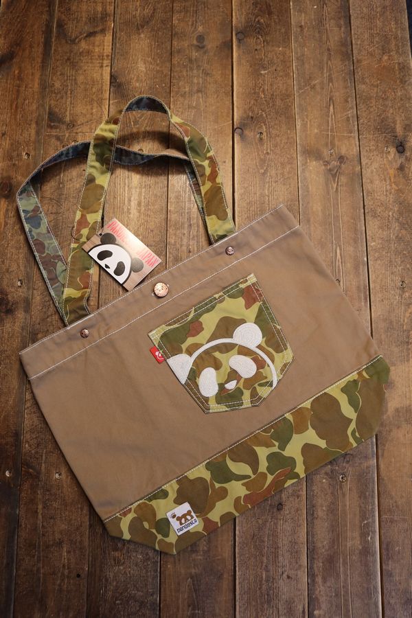 PANDIESTA JAPAN パンディエスタ 585650 熊猫謹製刺繍トートバッグ