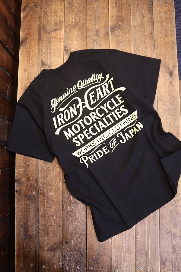 IRON HEART アイアンハート IHT-2505 7.5ozヘビーボディプリントT