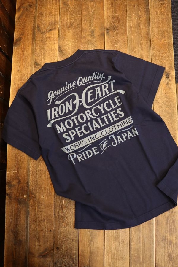 IRON HEART アイアンハート IHT-2505 7.5ozヘビーボディプリントT