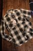 HOUSTON / �ҥ塼���ȥ� 41252VW VINTAGE OMBRE CHECK VIYELLA SHIRT �ӥ�ơ�������֥졼�����å��ӥ��饷���  ���꡼��
