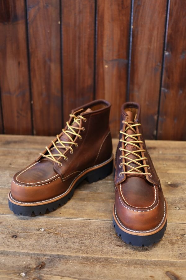 Red Wing Shoes ブラウンハイカットブーツ RED WING レッドウィング 3498 Porter Moc ポーターモック ブーツ
