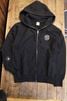 KADOYA（カドヤ）　K'S LEATHER&K'S PRODUCT　XC SWEAT PARKA　90周年モデルパーカー　ブラック