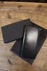 KADOYA 　カドヤ　 LEATHER L ZIP WALLET　レザーLジップウォレット　長財布　ブラック