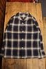 HOUSTON / �ҥ塼���ȥ� 41272 INDIGO HB OMBRE CHECK L/S SHIRT / ����ǥ����إ��ܡ��󥪥�֥졼�����å�Ĺµ����ġ�NDIGO ONE WASH