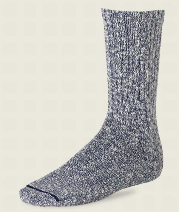 RED WING ��åɥ����󥰡�SOCKS    STYLE NO.97168  Cotton Blend Ragg Crew / Navy�����åȥ�֥��� �饰���롼 / �ͥ��ӡ����֡��ĥ��å���������