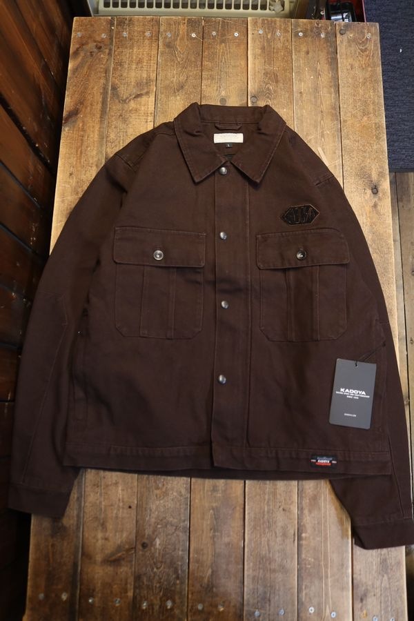 最終価格⭐︎美品⭐︎KADOYA ブラウン ジャケット L KADOYA(カドヤ) K'S LEATHER＆K'S PRODUCT LIBERTY JACKET リバティ