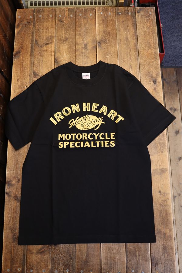 IRON HEART アイアンハート IHT-2602 7.5ozヘビーボディプリントT