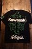 VANSN��KAWASAKI����ܥ졼�����KMV-2603 ŷ��Ⱦµ�ɽ�Tee��Ǧ�ԡ�NINJA���ܡ��󡡥֥�å���