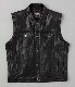 ���ɥ�(KADOYA)�� DT LEATHER VEST��DT�쥶���٥��ȡ������ȥ����󡡥֥�å�