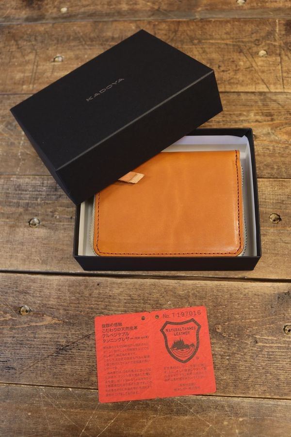 KADOYA �����ɥ䡡SADDLE ZIP WALLET�����ɥ른�åץ�����åȡ��쥶��������åȡ����ۡ�
