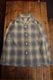 HOUSTON / �ҥ塼���ȥ� 41272 INDIGO HB OMBRE CHECK L/S SHIRT / ����ǥ����إ��ܡ��󥪥�֥졼�����å�Ĺµ����ġ�INDIGO BLEACH