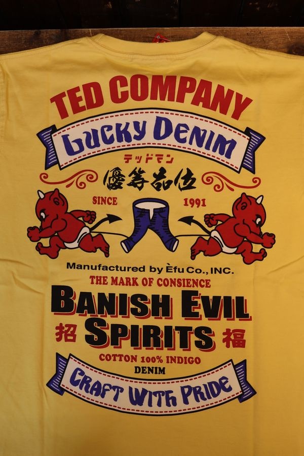 ���վ���TEDMAN���ƥåɥޥ�TDSS-577 TEDMANLUCKY DENIM��T����ġ�����������