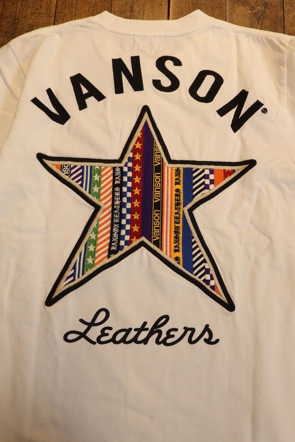 VANSON �Х󥽥�NVLT-2501��ŷ������Tee����󥹥����ɽ�ĹµT����ġ����եۥ磻��