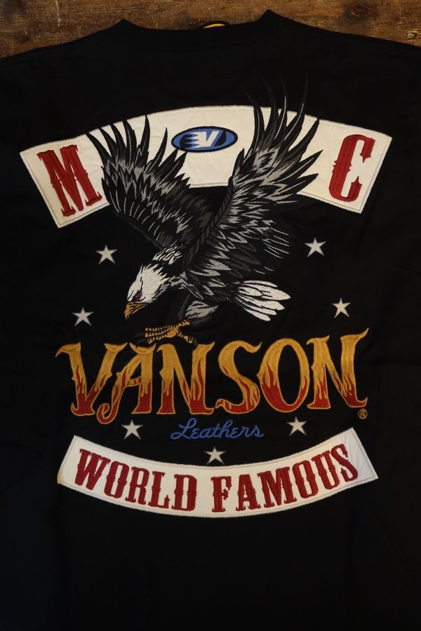 VANSON �Х󥽥� NVST-2602 ŷ��ȾµTee���������롡�ɽ���T����ġ��֥�å�
