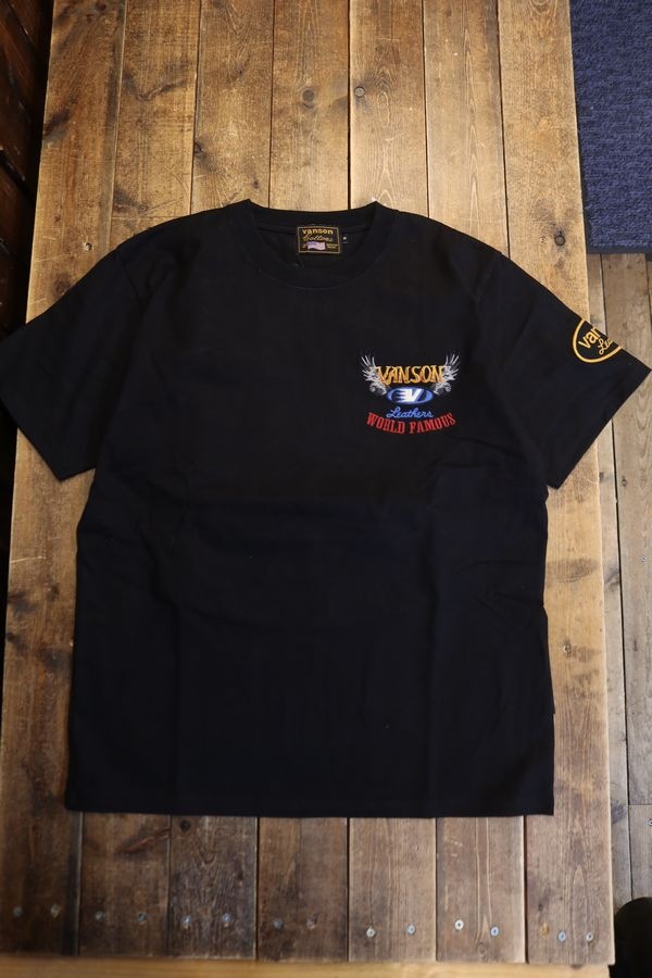 VANSON �Х󥽥� NVST-2602 ŷ��ȾµTee���������롡�ɽ���T����ġ��֥�å�