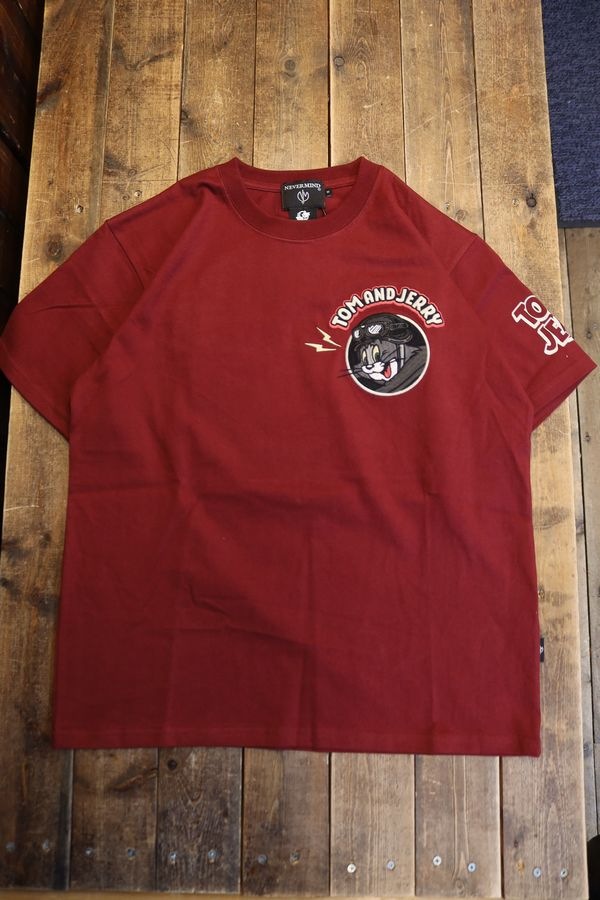 NEVERMIND��Tom and Jerry���ȥ�ȥ����꡼����ܡ�TJN-2605 ŷ��ȾµTee���ɽ����Х�����T����ġ��磻��