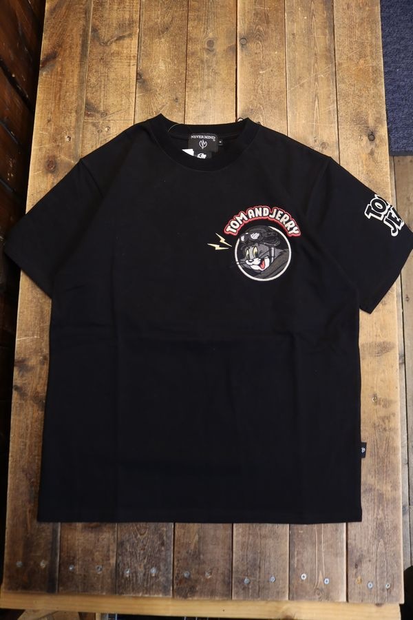 NEVERMIND��Tom and Jerry���ȥ�ȥ����꡼����ܡ�TJN-2605 ŷ��ȾµTee���ɽ����Х�����T����ġ��֥�å�