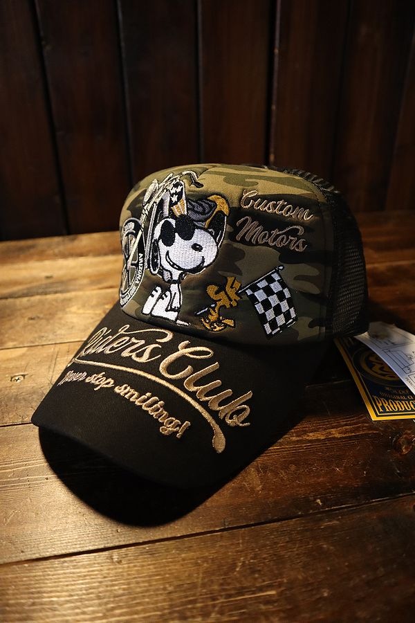 FLAG STAFF フラッグスタッフ×Snoopy スヌーピー 424089-85 メッシュ