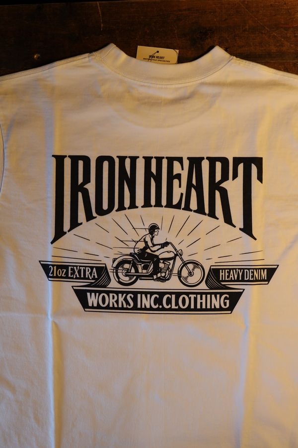 IRON HEART����������ϡ��ȡ�IHT-2601 7.5oz�إӡ��ܥǥ��ץ���T�����(�饤�ǥ�����)���ۥ磻��