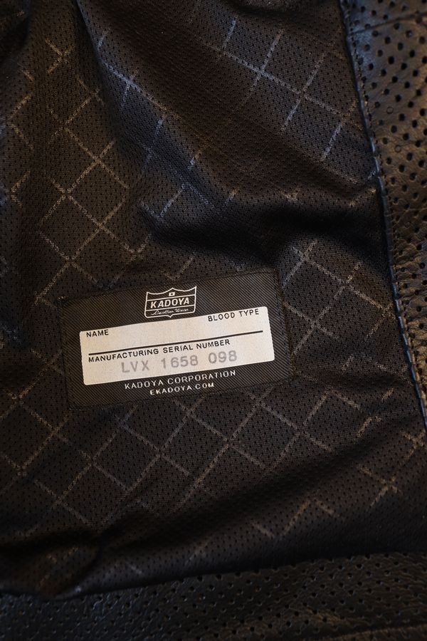 ���ɥ�(KADOYA)��K'S LEATHER�ʥ������쥶���ˡ�RCR-PL �ѥ���󥰡��쥶�����㥱�åȡ��饤���������֥�å���