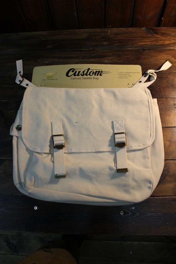 DIN MARKETCanvas Saddle BagХɥХåܥ꡼