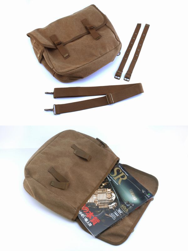 DIN MARKETCanvas Saddle BagХɥХåܥ꡼