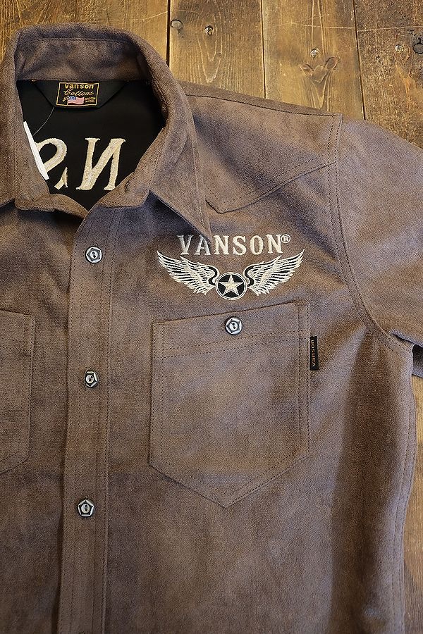 VANSON(�Х󥽥�)��NVSL-2304 ���ӥܥ�ǥ���L/S����ġ��ɽ��������󥰡����������ե��������������ɡ�����ɥ١�����